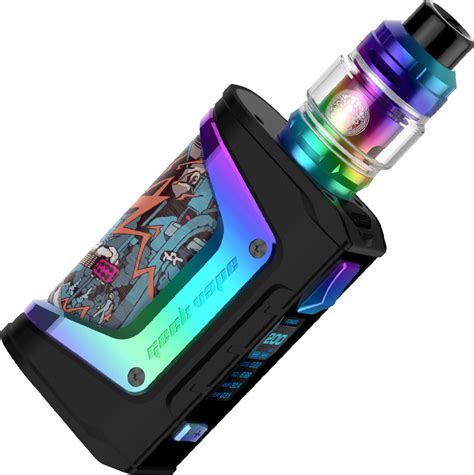 rainbow box mod stainless steel tank|GeekVape Aegis Legend III Box Mod .